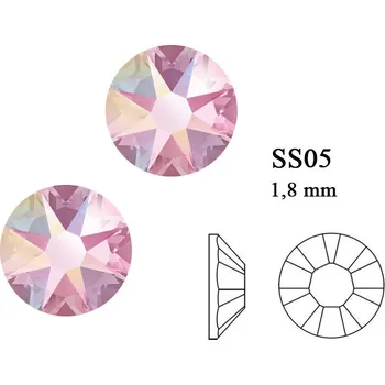 Swarovski Light Rose AB 50 ks