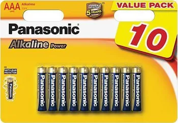 Článková baterie Baterie Panasonic R03 ALKALINE POWER, BLISTR 10KS, LR03APB/10BW