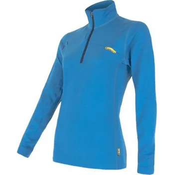 Sensor Merino Wool Upper kr.zip modrá, M