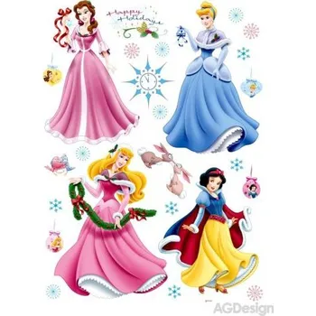 Samolepící dekorace Samolepka na zeď Disney princezny slaví 65 x 85 cm DK 888