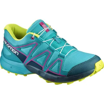 Dětská běžecká obuv Salomon Speedcross J Ceramic/reflecting pond/lime punch