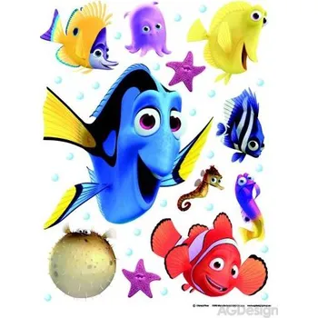 Samolepící dekorace Samolepka na zeď Disney Nemo 65 x 85 cm DK 1705