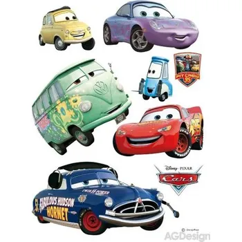 Samolepící dekorace Samolepka na zeď Disney Auta 65 x 85 cm DK 851
