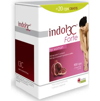 Přírodní produkt INDOL3C Forte for Woman 120 cps.