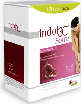Přírodní produkt INDOL3C Forte for Woman 120 cps.