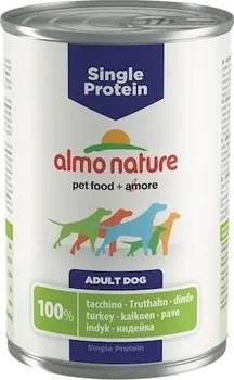 Krmivo pro psa Almo Nature 100 % Single Protein konzerva 400 g