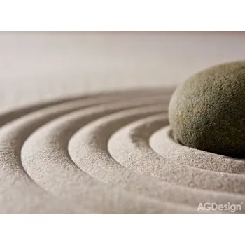 Fototapeta vliesová kámen v písku 360 x 270 cm AG Design FTN XXL 1115 1092