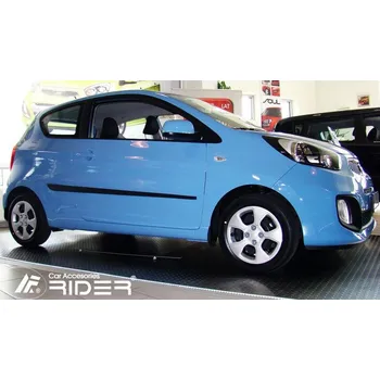 Lišta karosérie RIDER Lišty dveří Kia Picanto r.v. 2011 3 dveře