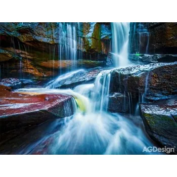 Fototapeta Fototapeta vliesová voda a kameny 360 x 270cm AG Design FTN XXL 2426 1461