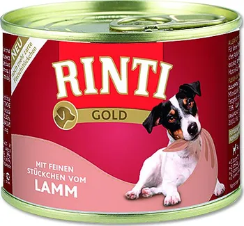 Krmivo pro psa Rinti Gold konzerva jehně 185 g