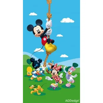 Fototapeta Fotozávěs Dimout Disney Mickey na laně 140 x 245 cm FCP L 6106