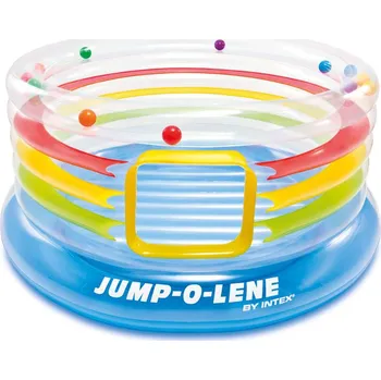 Intex nafukovací trampolína s míčky Trampolína Intex nafukovací trampolína s míčky