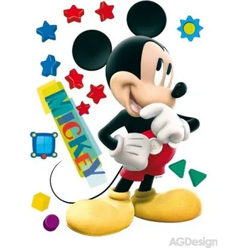Samolepící dekorace Samolepka na zeď Disney Mickey 65 x 85 cm DK 858