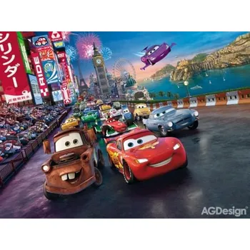 Fototapeta Fototapeta vliesová Disney auta 360x270cm AG Design FTDN5028 1421