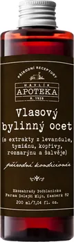 Havlíkova přírodní apoteka Bylinný ocet na vlasy 200 ml