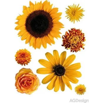 Samolepící dekorace Samolepka na zeď slunečnice 65 x 85 cm F 0408 F0408