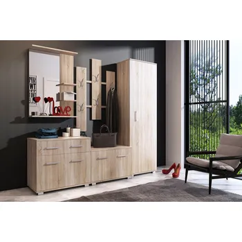 Předsíňová stěna (předsíň) Lara - Moderní předsíňová stěna