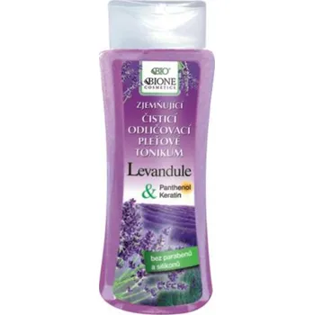 Bione Cosmetics Levandulové zjemňující čistící odličovací pleťové tonikum