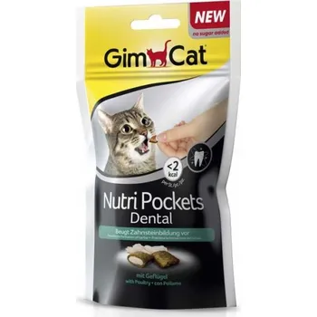 Pamlsek pro kočku GimCat Nutri Pockets Dental 60 g
