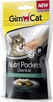 Pamlsek pro kočku GimCat Nutri Pockets Dental 60 g