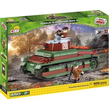 Stavebnice COBI Cobi Small Army 2493 Somua S-35, Char 1935 S