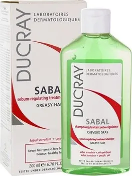 Šampon Ducray Sabal šampon na mastné vlasy 200 ml 