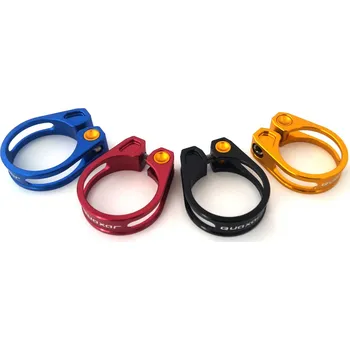 Řídítka QUAXAR Klema na sedlovku 31,8 mm červená