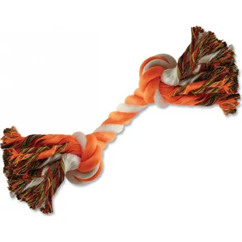 Hračka pro psa Dog Fantasy uzel bavlněný 2 knoty/20 cm