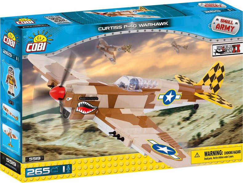 COBI Small Army 5519 Curtiss P-40 Warhawk - Zbozi.cz