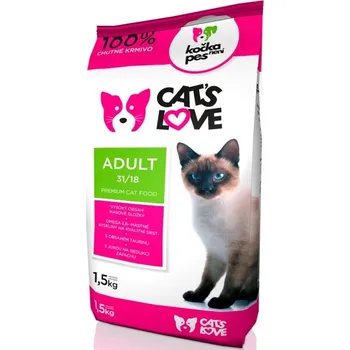 Krmivo pro kočku Cat's Love Adult 1,5 kg