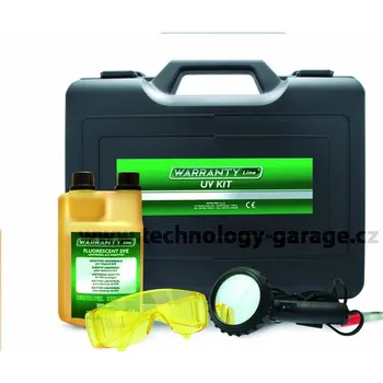 Klimatizace Sada pro detekci úniků chladiva CLIMA UV KIT (Profesionální sada pro vyhledávání úníků chladiva z okruhu autoklimatizací.)