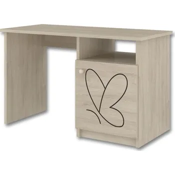 Dětský stůl Psací stůl Motýlek - Přírodní