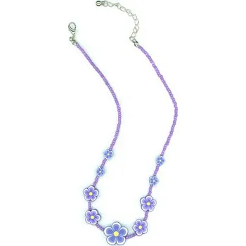 Náhrdelník Náhrdelník dětský L3503, Barva Fialová L3503