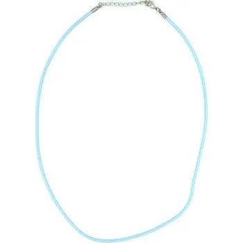 Náhrdelník Náhrdelník gumový L2432 , Barva Modrá L2432