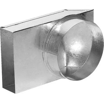 Přechodka externího vzduchu 90° Kratki, Průměr 100 mm Kratki 1100014