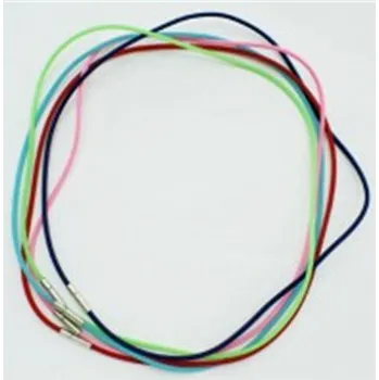 Náhrdelník Náhrdelník gumový L2431, Barva Tmavě modrá L2431