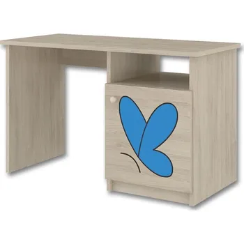 Dětský stůl Psací stůl Motýlek - Modrá