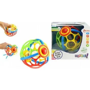 Teddies Chrastítko koule s kuličkami