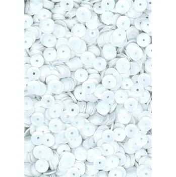 Flitry bílé AB - iris, miska 6 mm 6704-508, Baleni 250 g FLITRY 6 MM