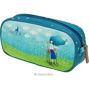 Peněženka Penál - Kori Kumi - Beyond The Sea od firmy SANTORO (Kori Kumi - Piped Pencil Case - Beyond The Sea)