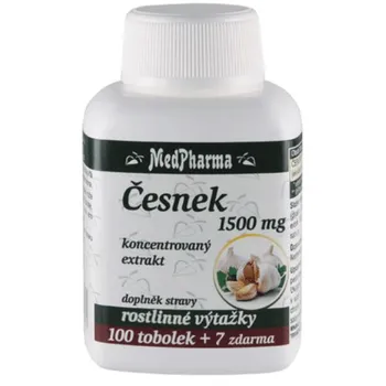 Přírodní produkt MedPharma Česnek 1500 mg