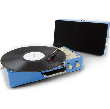 Gramofon Auna Nostalgy Buckingham modrý