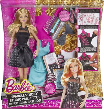 Panenka Barbie Třpytivé studio