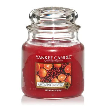 Svíčka Yankee Candle Mandarin Cranberry