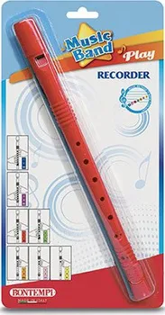 Hudební nástroj pro děti Bontempi Flétna plastová červená