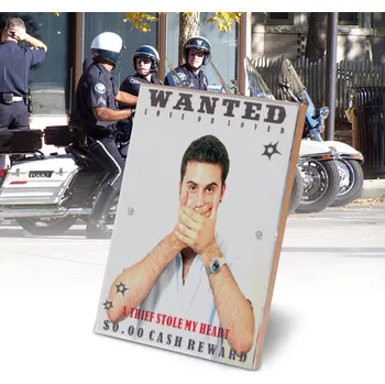 Rámeček na fotku Wanted - posl. 1ks