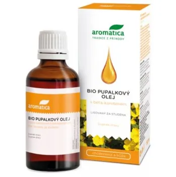 Přírodní produkt Aromatica Pupalkový olej s beta-karotenem a vitamínem E