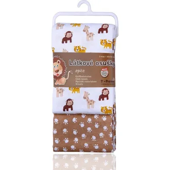 T-TOMI Látkové osušky 2 ks, opice