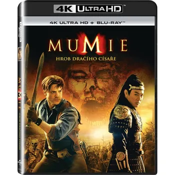 Blu-ray film UHD Blu-ray + Blu-ray Mumie: Hrob dračího císaře (2008) 2 disky