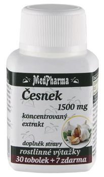 Přírodní produkt MedPharma Česnek 1500 mg